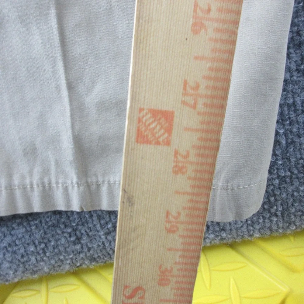 5.11 Tactical Cargo Pants Mens 36x29 Beige Ripstop Elastic Waist Workwear Hiking